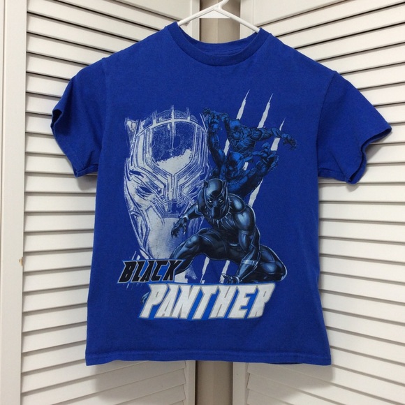 Marvel Other - Marvel Avengers Black Panther Tshirt Boys Sz XS